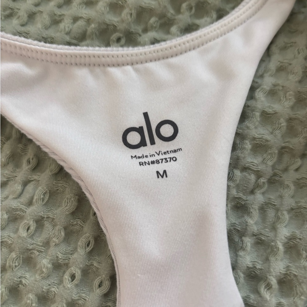 ALO Yoga White Tank Top